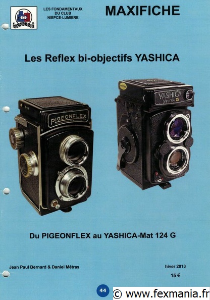 Maxifiche Les reflex bi-objectifs YASHICA